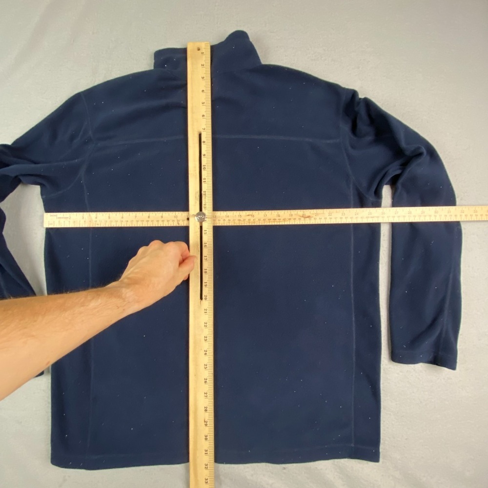 Patagonia Jacket Men XL Blue Micro D Fleece Pullover Jumper Hiking Camping 26175 - Picture 13 of 16